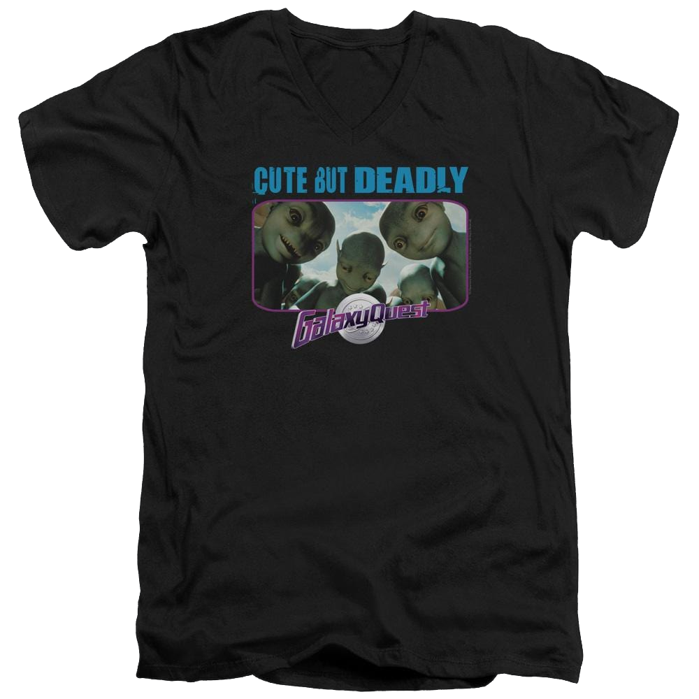 Galaxy Quest Cute But Deadly - Men's V-Neck T-Shirt Men's V-Neck T-Shirt Galaxy Quest   
