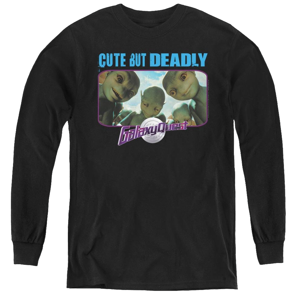 Galaxy Quest Cute But Deadly - Youth Long Sleeve T-Shirt Youth Long Sleeve T-Shirt Galaxy Quest   