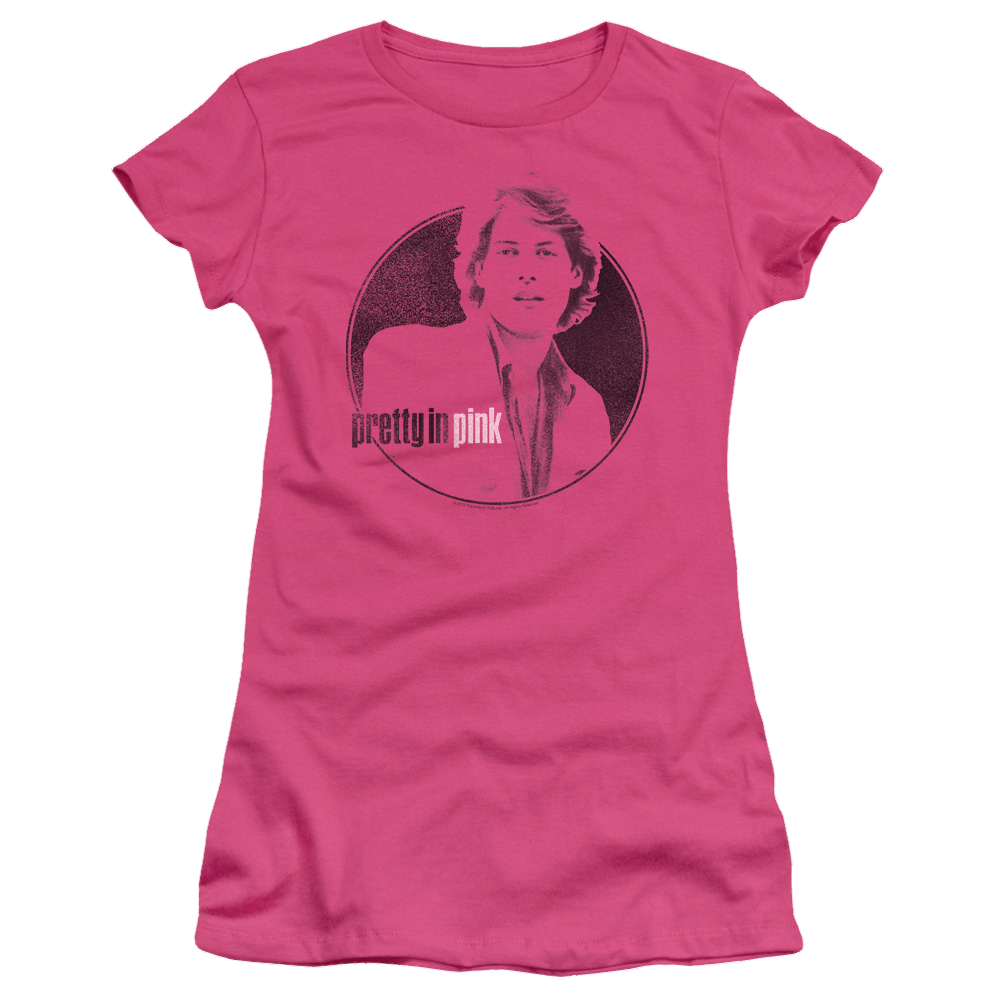 Pretty in Pink Steff - Juniors T-Shirt Juniors T-Shirt Pretty in Pink   