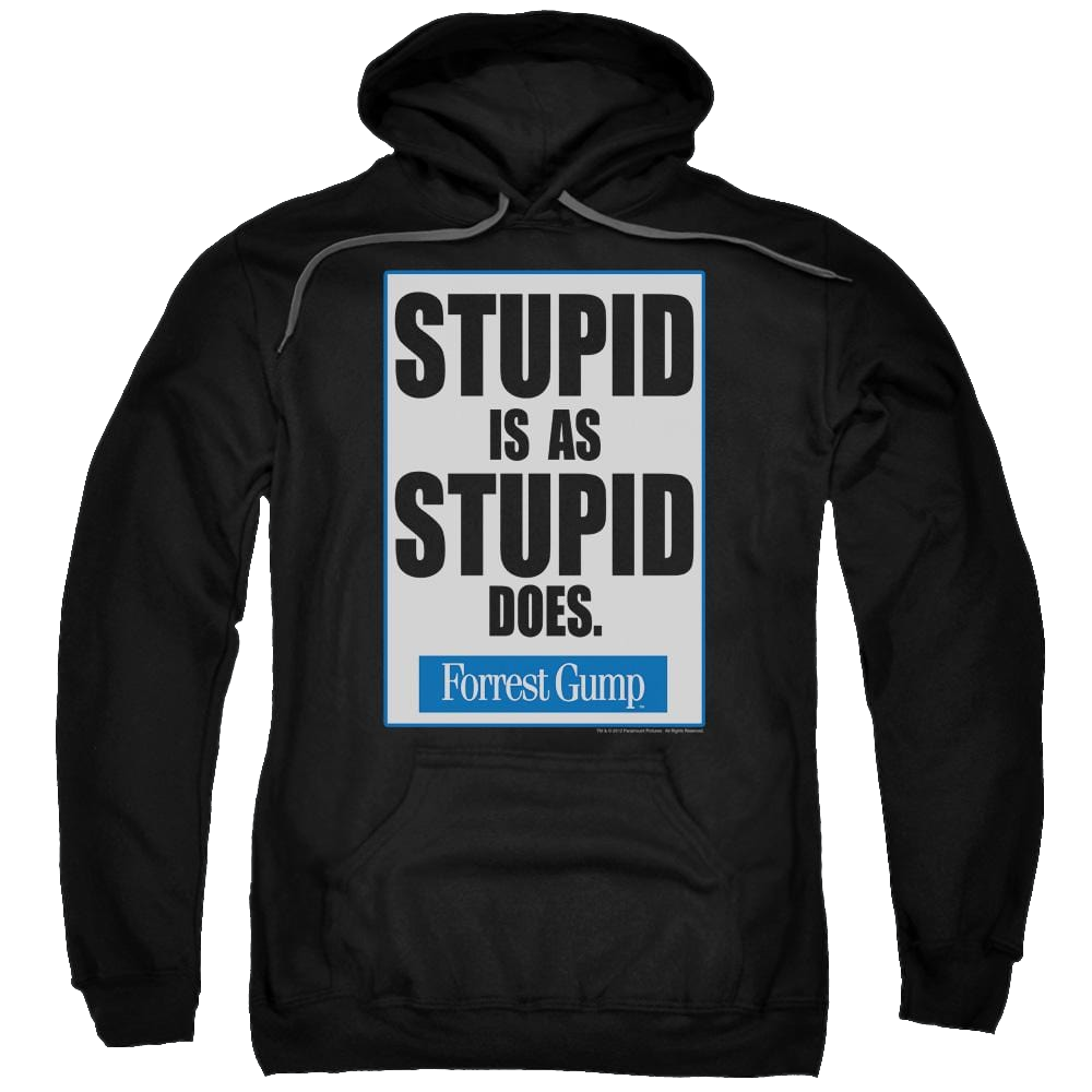 Forrest Gump Stupid Is - Pullover Hoodie Pullover Hoodie Forrest Gump   