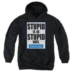 Forrest Gump Stupid Is - Youth Hoodie (Ages 8-12) Youth Hoodie (Ages 8-12) Forrest Gump   