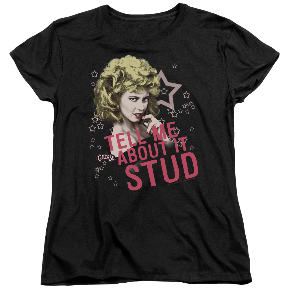 Grease Tell Me About It Stud - Women's T-Shirt Women's T-Shirt Grease   