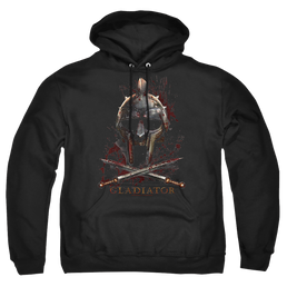 Gladiator Helmet - Pullover Hoodie Pullover Hoodie Gladiator   