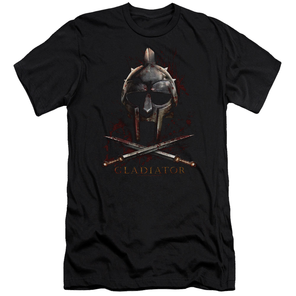 Gladiator Helmet - Men's Premium Slim Fit T-Shirt Men's Premium Slim Fit T-Shirt Gladiator   