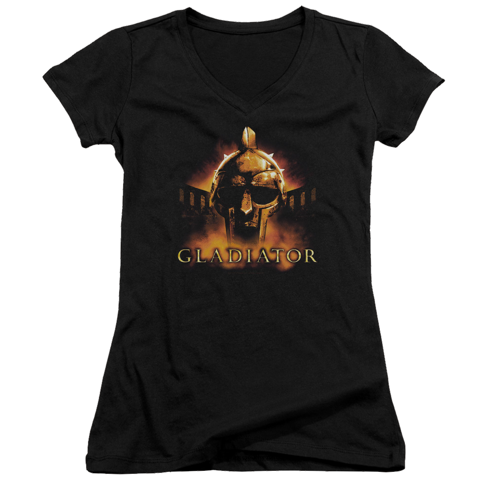 Gladiator My Name Is - Juniors V-Neck T-Shirt Juniors V-Neck T-Shirt Gladiator   