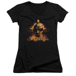 Gladiator My Name Is - Juniors V-Neck T-Shirt Juniors V-Neck T-Shirt Gladiator   