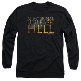 Gladiator Unleash Hell - Men's Long Sleeve T-Shirt Men's Long Sleeve T-Shirt Gladiator   