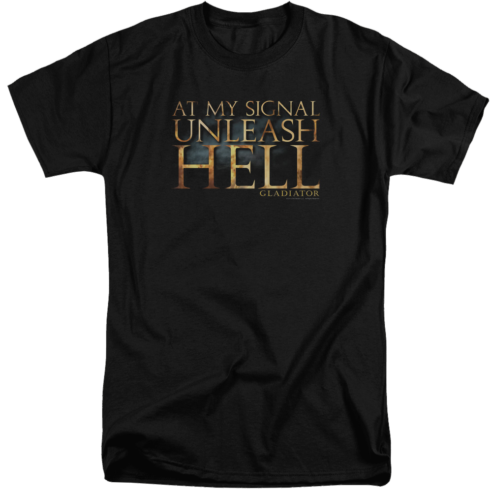 Gladiator Unleash Hell - Men's Tall Fit T-Shirt Men's Tall Fit T-Shirt Gladiator   