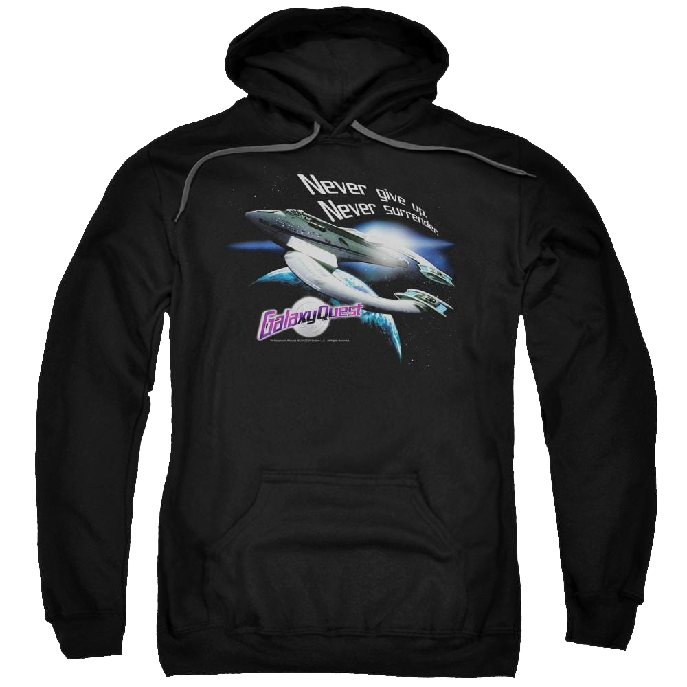 Galaxy Quest Never Surrender - Pullover Hoodie Pullover Hoodie Galaxy Quest   