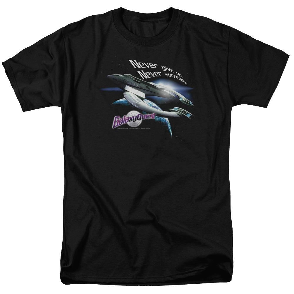Galaxy Quest Never Surrender - Men's Regular Fit T-Shirt Men's Regular Fit T-Shirt Galaxy Quest   