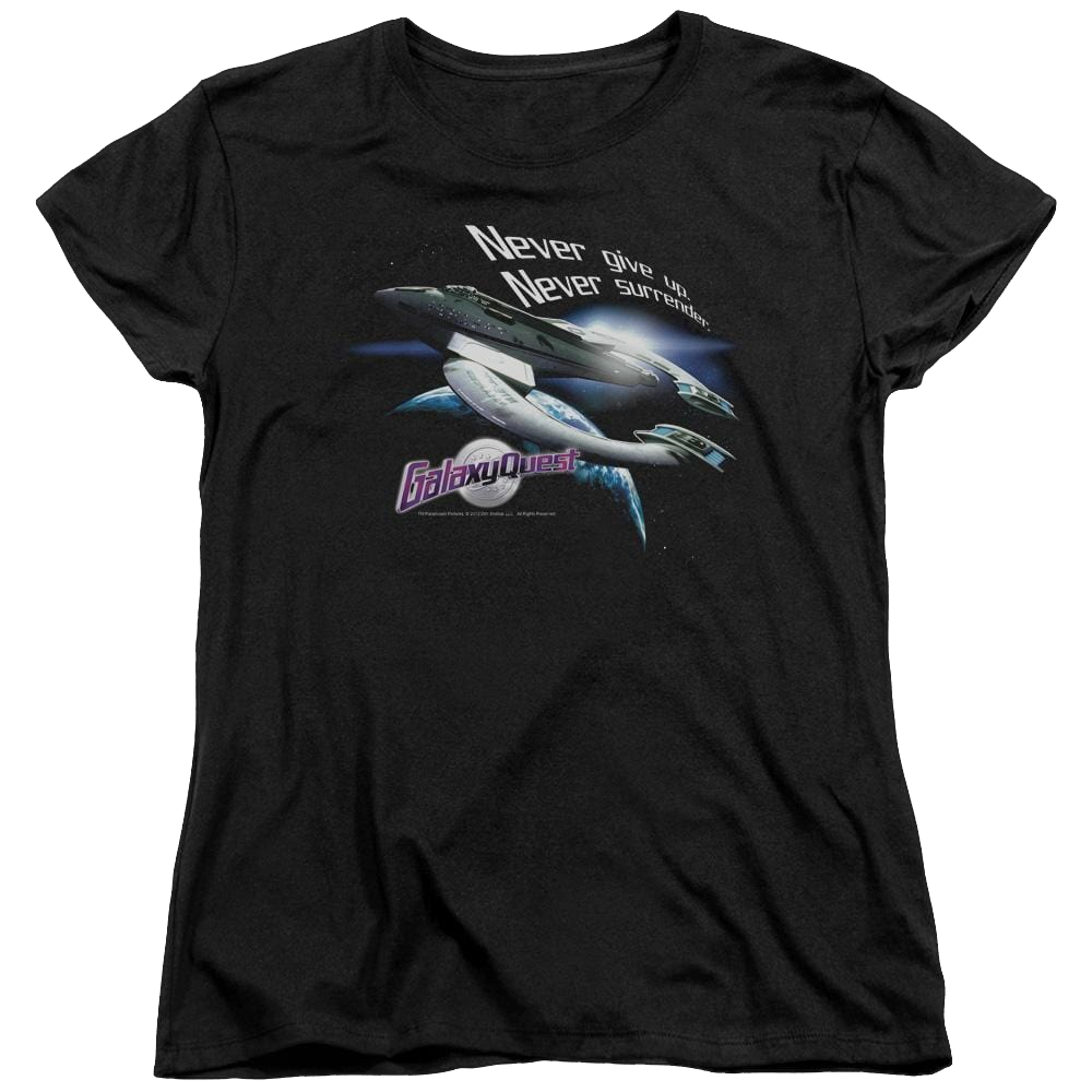 Galaxy Quest Never Surrender - Women's T-Shirt Women's T-Shirt Galaxy Quest   