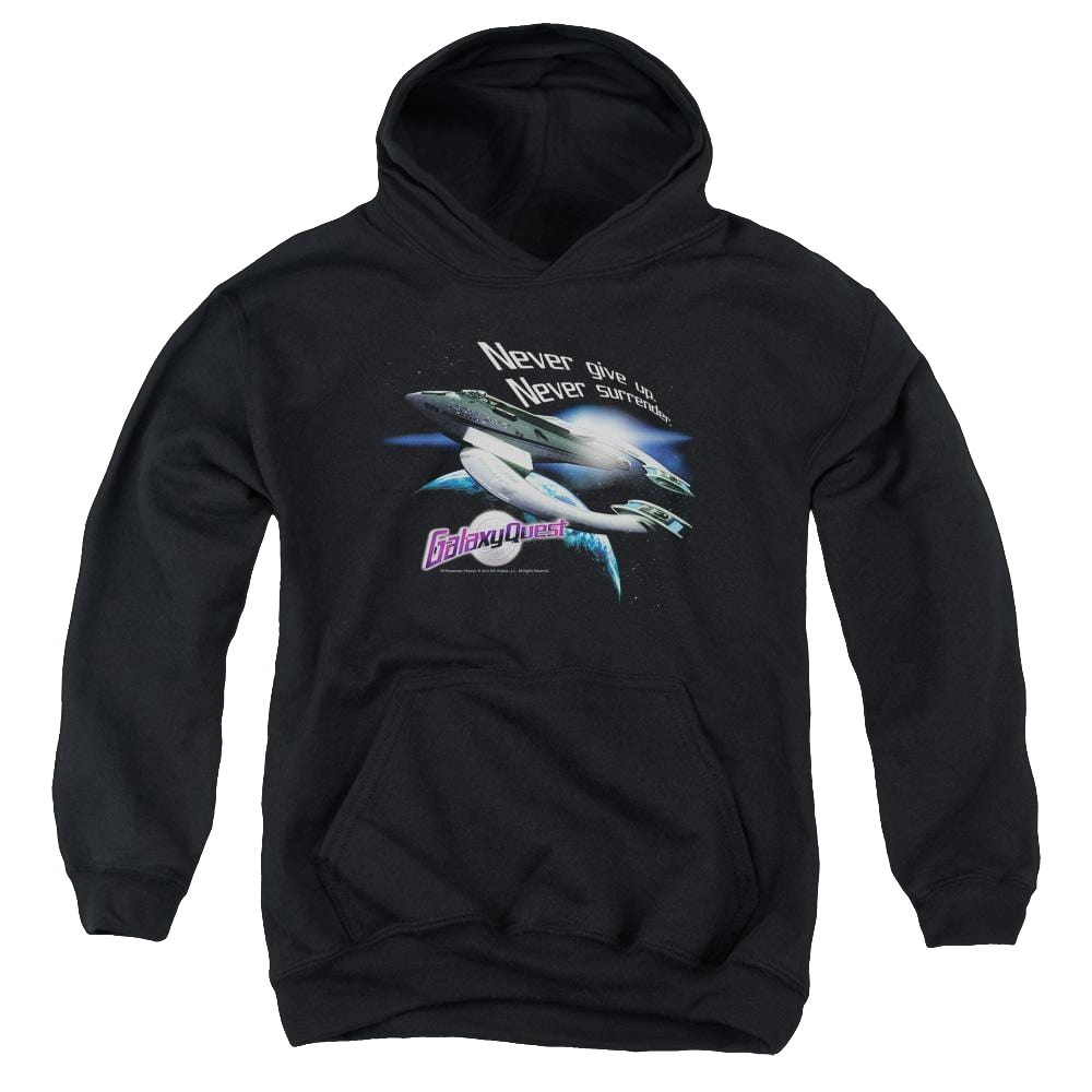 Galaxy Quest Never Surrender - Youth Hoodie (Ages 8-12) Youth Hoodie (Ages 8-12) Galaxy Quest   