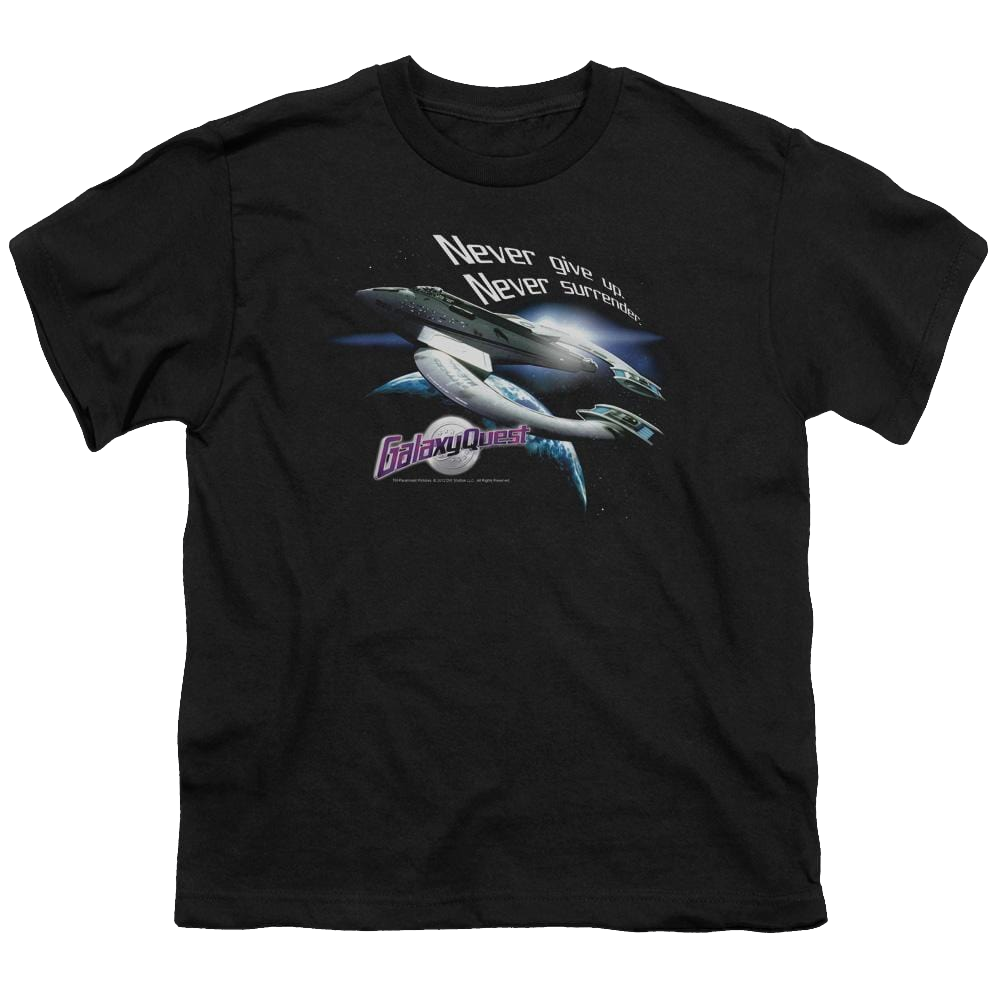 Galaxy Quest Never Surrender - Youth T-Shirt (Ages 8-12) Youth T-Shirt (Ages 8-12) Galaxy Quest   