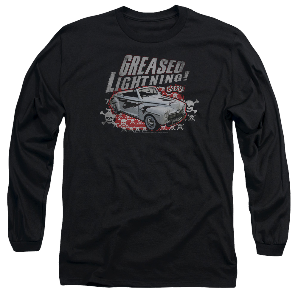 Grease Greased Lightening - Men's Long Sleeve T-Shirt Men's Long Sleeve T-Shirt Grease   