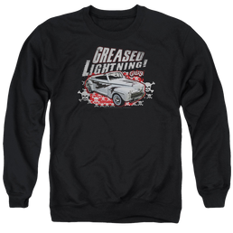 Grease Greased Lightening - Men's Crewneck Sweatshirt Men's Crewneck Sweatshirt Grease   