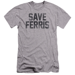 Ferris Bueller's Day Off Save Ferris - Men's Premium Slim Fit T-Shirt Men's Premium Slim Fit T-Shirt Ferris Bueller's Day Off   