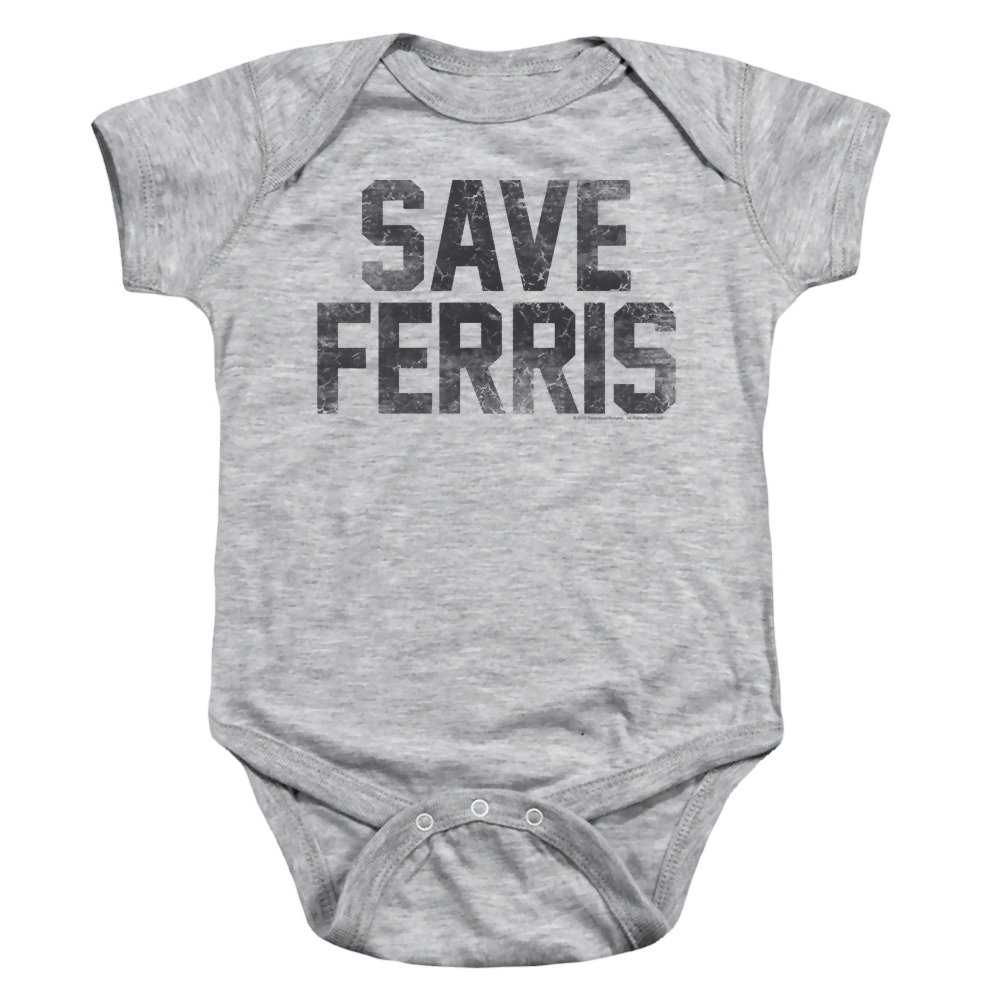 Ferris Bueller's Day Off Save Ferris - Baby Bodysuit Baby Bodysuit Ferris Bueller's Day Off   