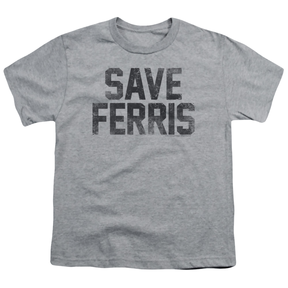 Ferris Bueller's Day Off Save Ferris - Youth T-Shirt Youth T-Shirt (Ages 8-12) Ferris Bueller's Day Off   