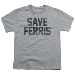 Ferris Bueller's Day Off Save Ferris - Youth T-Shirt Youth T-Shirt (Ages 8-12) Ferris Bueller's Day Off   