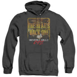 Beverly Hills Cop The Heats Back On - Heather Pullover Hoodie Heather Pullover Hoodie Beverly Hills Cop   