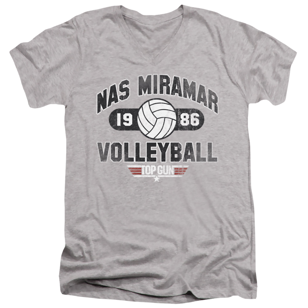 Top Gun Nas Miramar Volleyball - Men's V-Neck T-Shirt Men's V-Neck T-Shirt Top Gun   