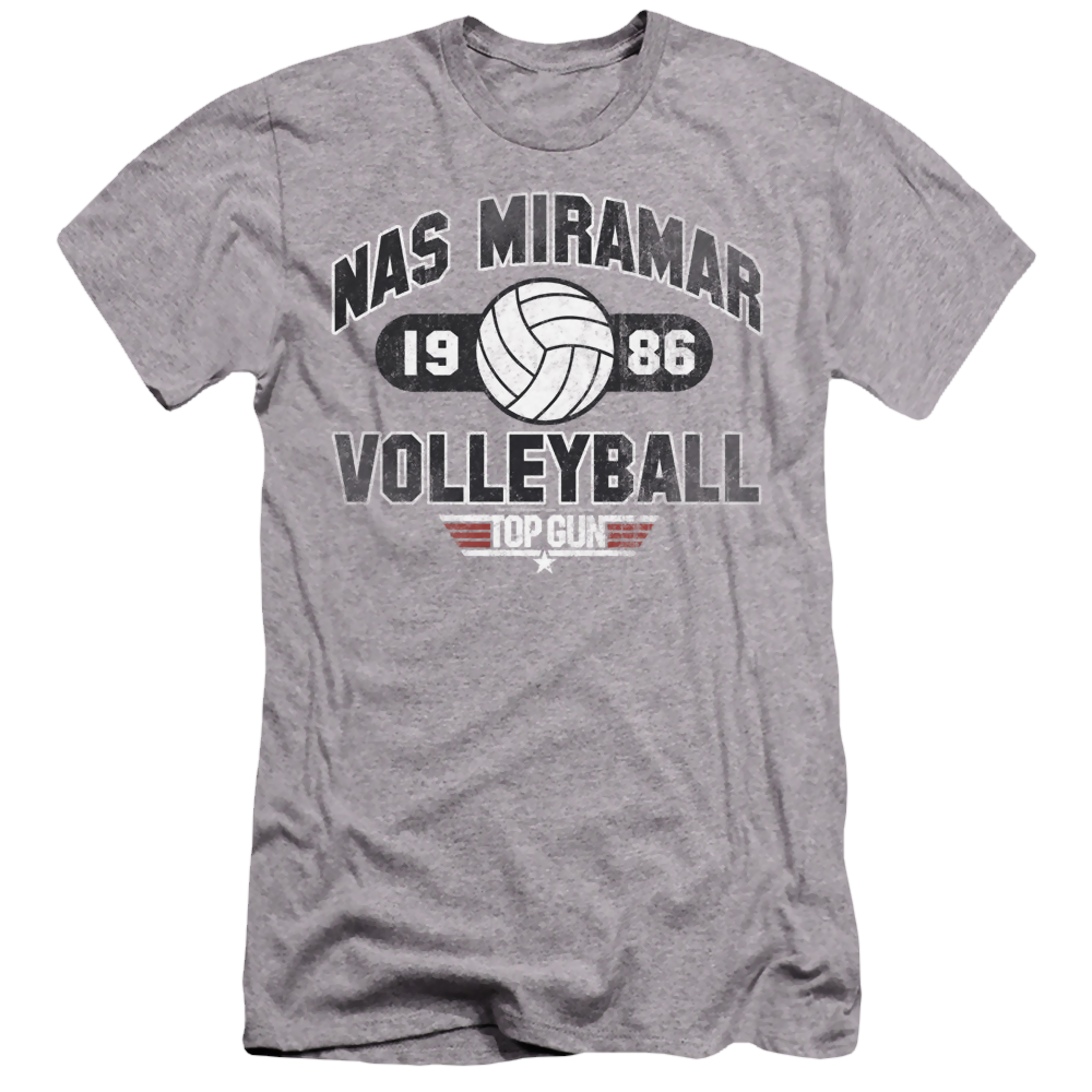 Top Gun Nas Miramar Volleyball - Men's Premium Slim Fit T-Shirt Men's Premium Slim Fit T-Shirt Top Gun   
