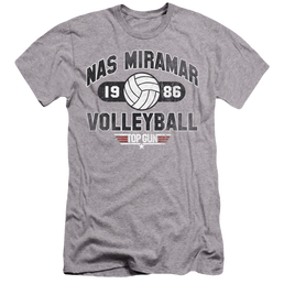 Top Gun Nas Miramar Volleyball - Men's Premium Slim Fit T-Shirt Men's Premium Slim Fit T-Shirt Top Gun   