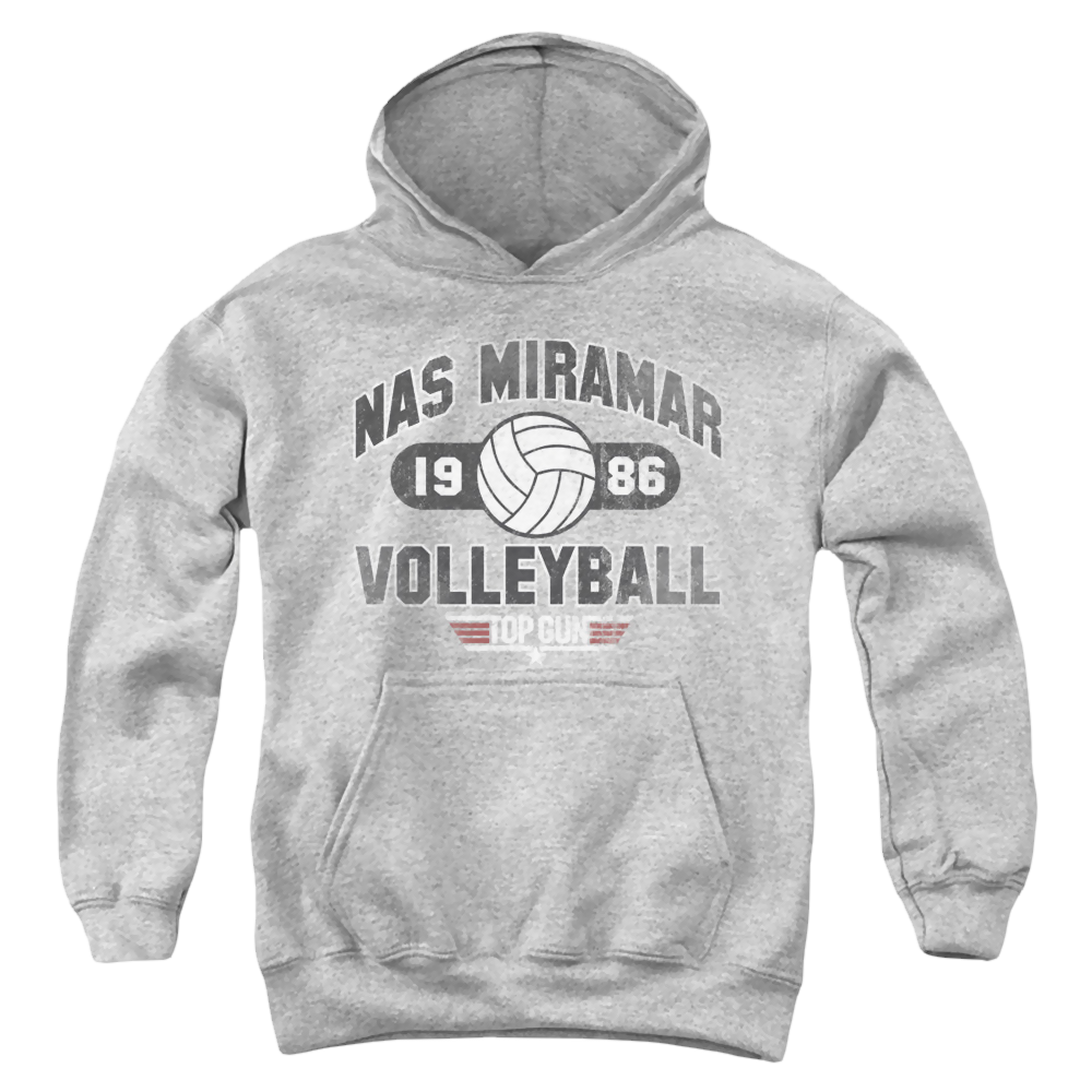 Top Gun Nas Miramar Volleyball - Youth Hoodie Youth Hoodie (Ages 8-12) Top Gun   