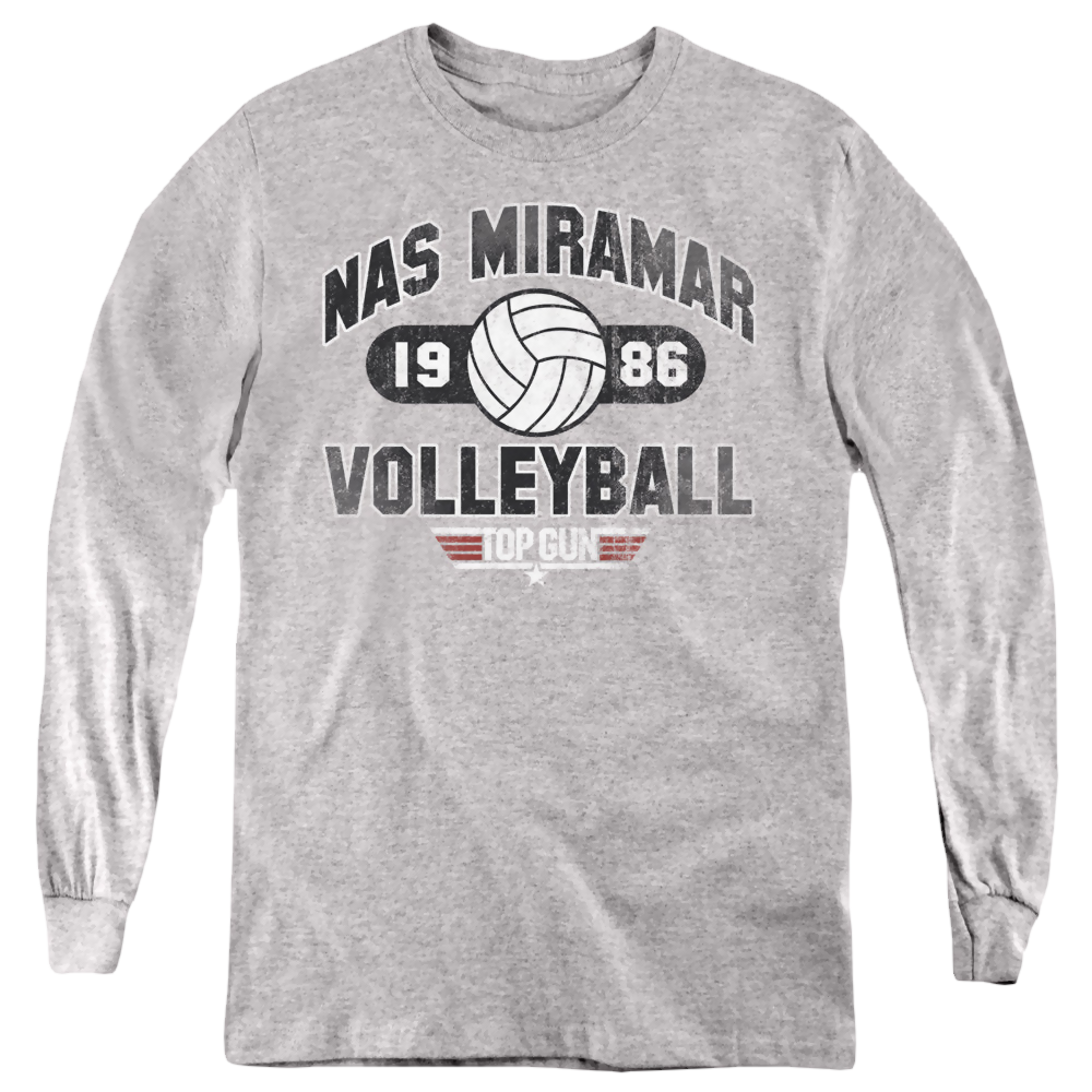 Top Gun Nas Miramar Volleyball - Youth Long Sleeve T-Shirt Youth Long Sleeve T-Shirt Top Gun   
