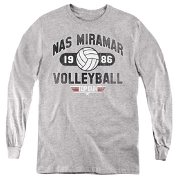 Top Gun Nas Miramar Volleyball - Youth Long Sleeve T-Shirt Youth Long Sleeve T-Shirt Top Gun   