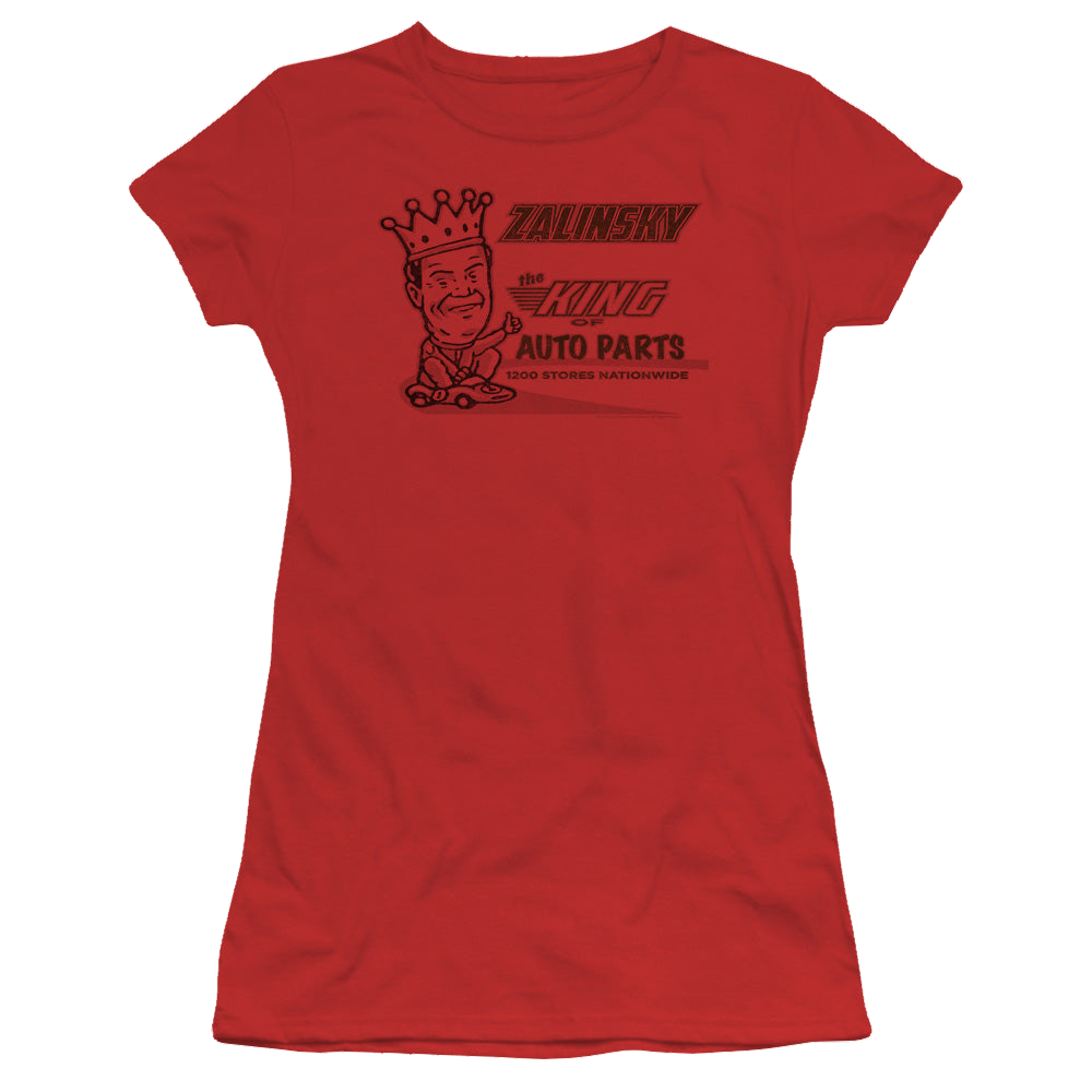 Tommy Boy Zalinsky Auto - Juniors T-Shirt Juniors T-Shirt Tommy Boy   
