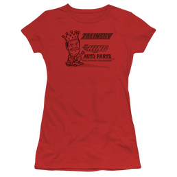 Tommy Boy Zalinsky Auto - Juniors T-Shirt Juniors T-Shirt Tommy Boy   