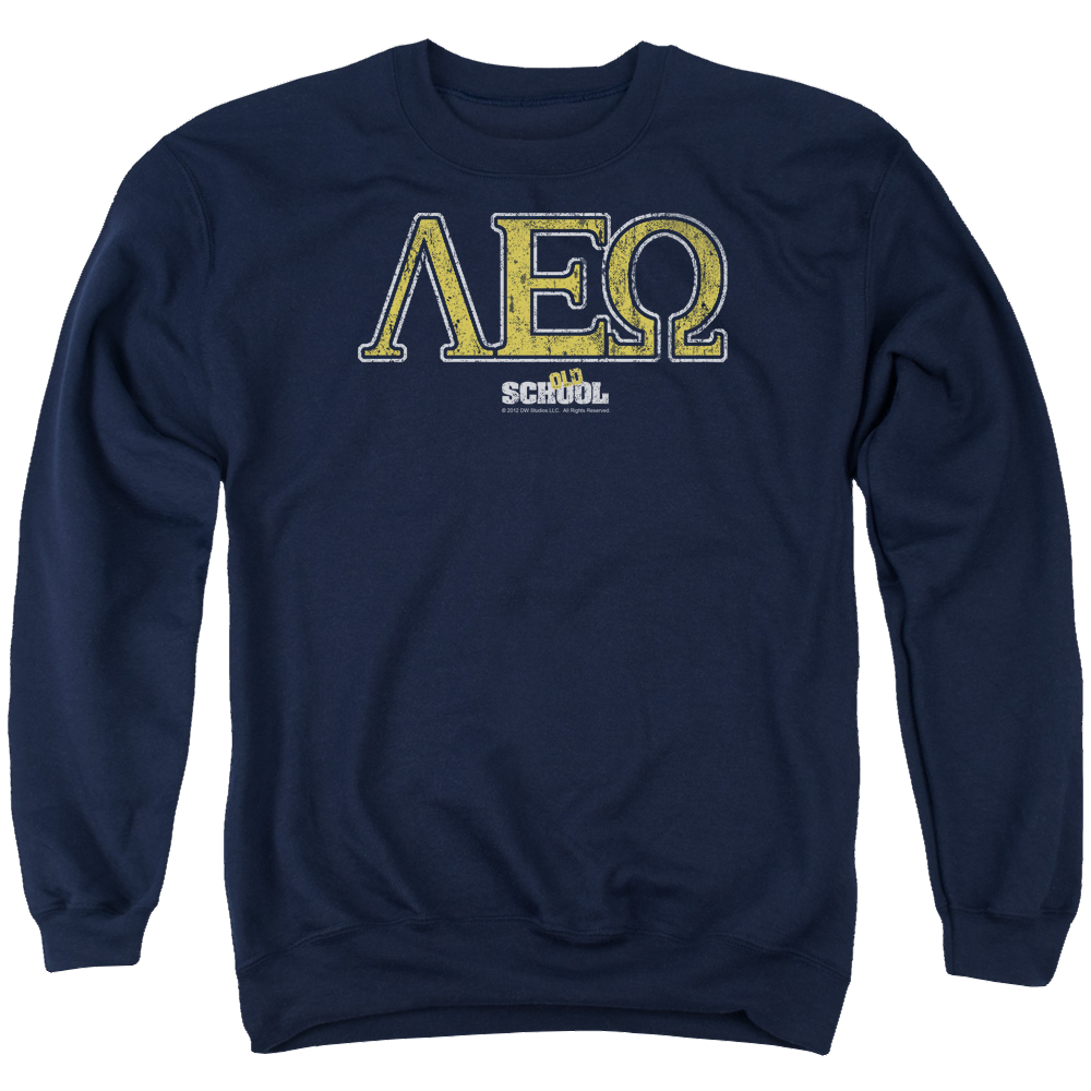 Old School Leo - Men's Crewneck Sweatshirt Men's Crewneck Sweatshirt Old School   
