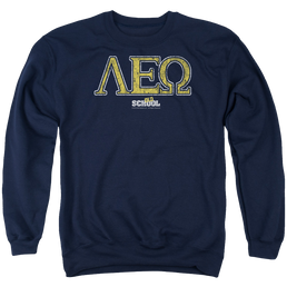 Old School Leo - Men's Crewneck Sweatshirt Men's Crewneck Sweatshirt Old School   