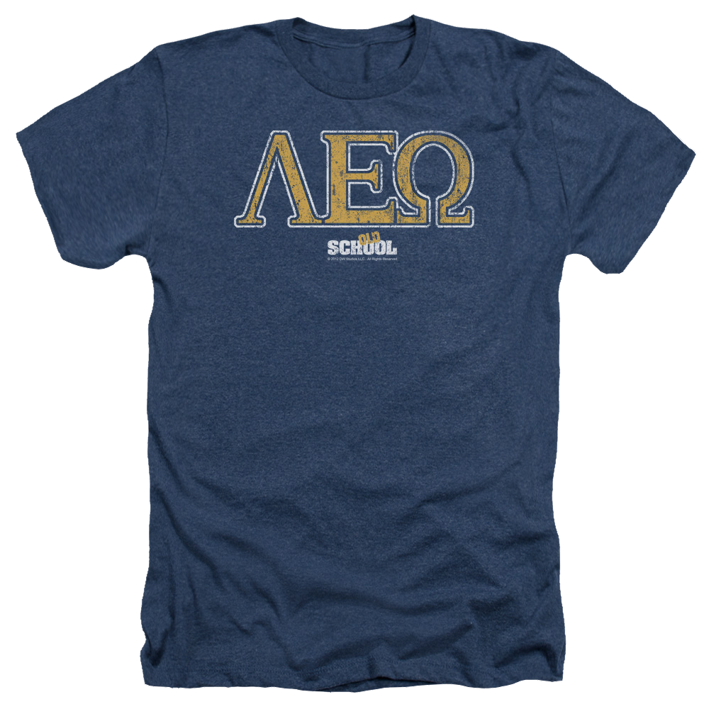 Old School Leo - Men's Heather T-Shirt Men's Heather T-Shirt Old School   