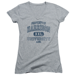 Old School Property Of Harrison - Juniors V-Neck T-Shirt Juniors V-Neck T-Shirt Old School   