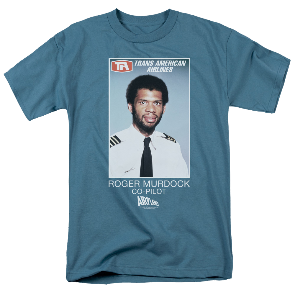 Airplane Roger Murdock - Men's Regular Fit T-Shirt Men's Regular Fit T-Shirt Airplane   
