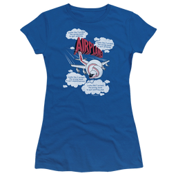 Airplane Picked The Wrong Day - Juniors T-Shirt Juniors T-Shirt Airplane   