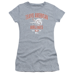 Airplane Trans American - Juniors T-Shirt Juniors T-Shirt Airplane   