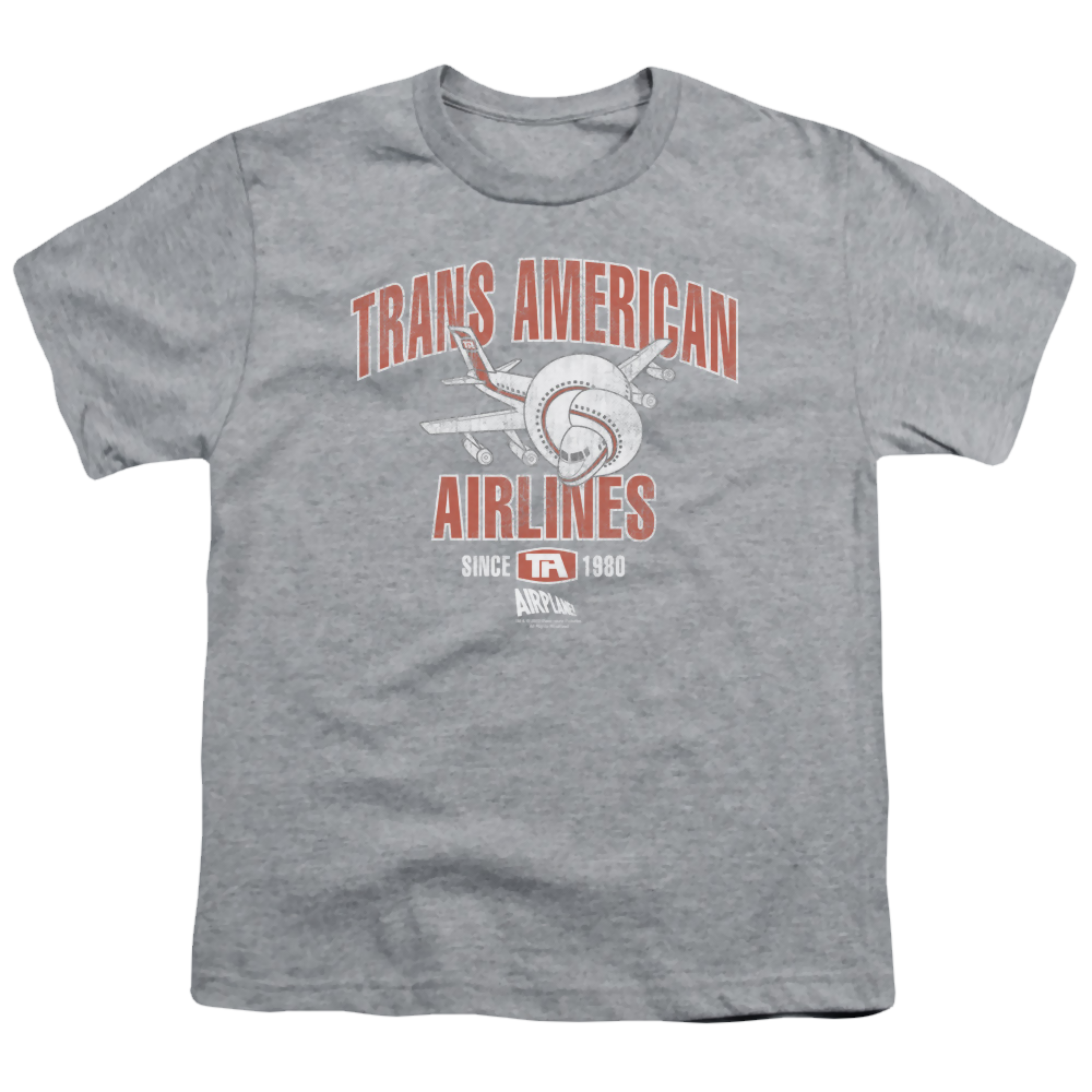 Airplane Trans American - Youth T-Shirt (Ages 8-12) Youth T-Shirt (Ages 8-12) Airplane   