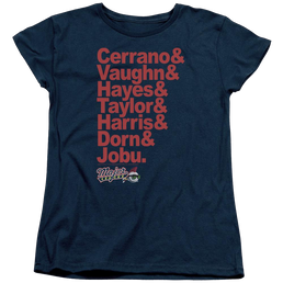 Major League Team Roster Women's T-Shirt Women's T-Shirt Major League   