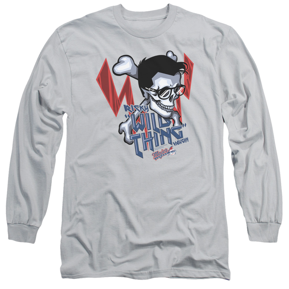 Major League Wild Skull Men's Long Sleeve T-Shirt Men's Long Sleeve T-Shirt Major League   