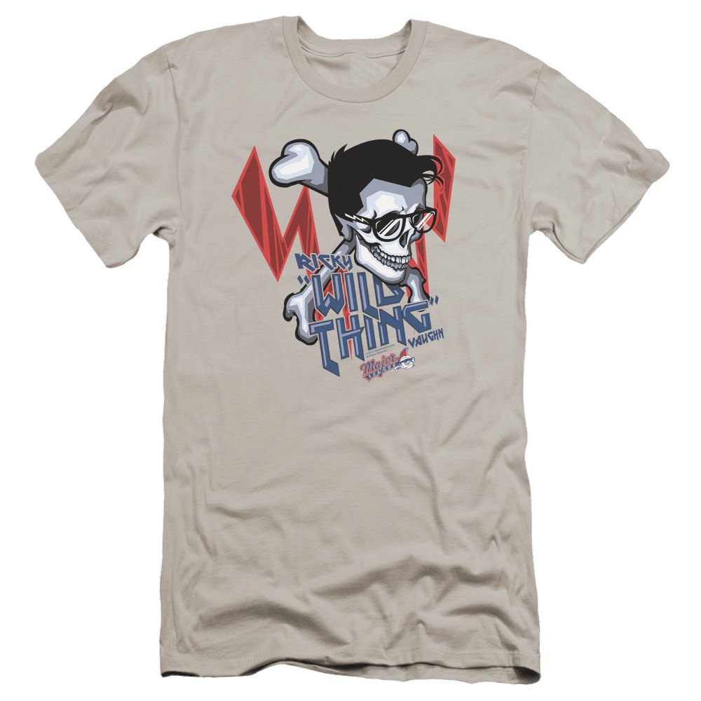 Major League Wild Skull Men's Premium Slim Fit T-Shirt Men's Premium Slim Fit T-Shirt Major League   