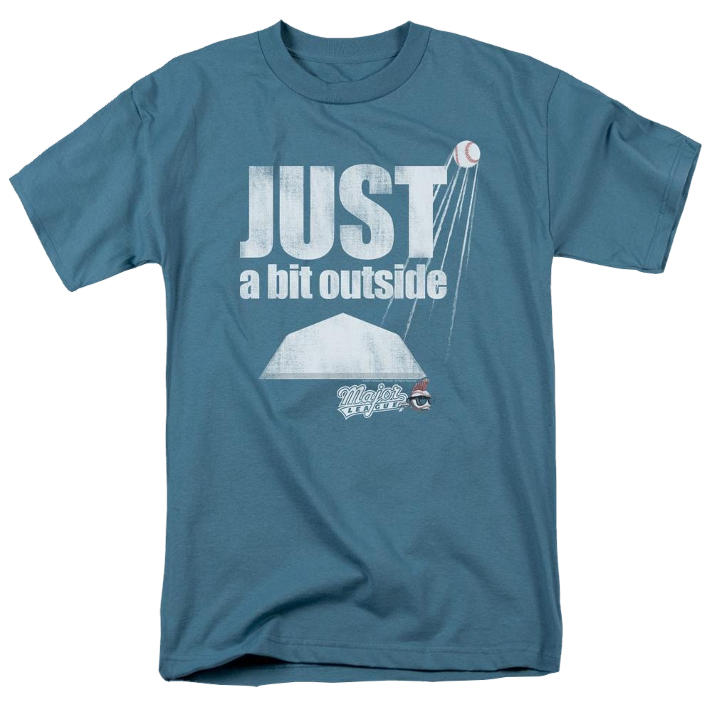 Major League Just A Bit Outside Men's Regular Fit T-Shirt Men's Regular Fit T-Shirt Major League   