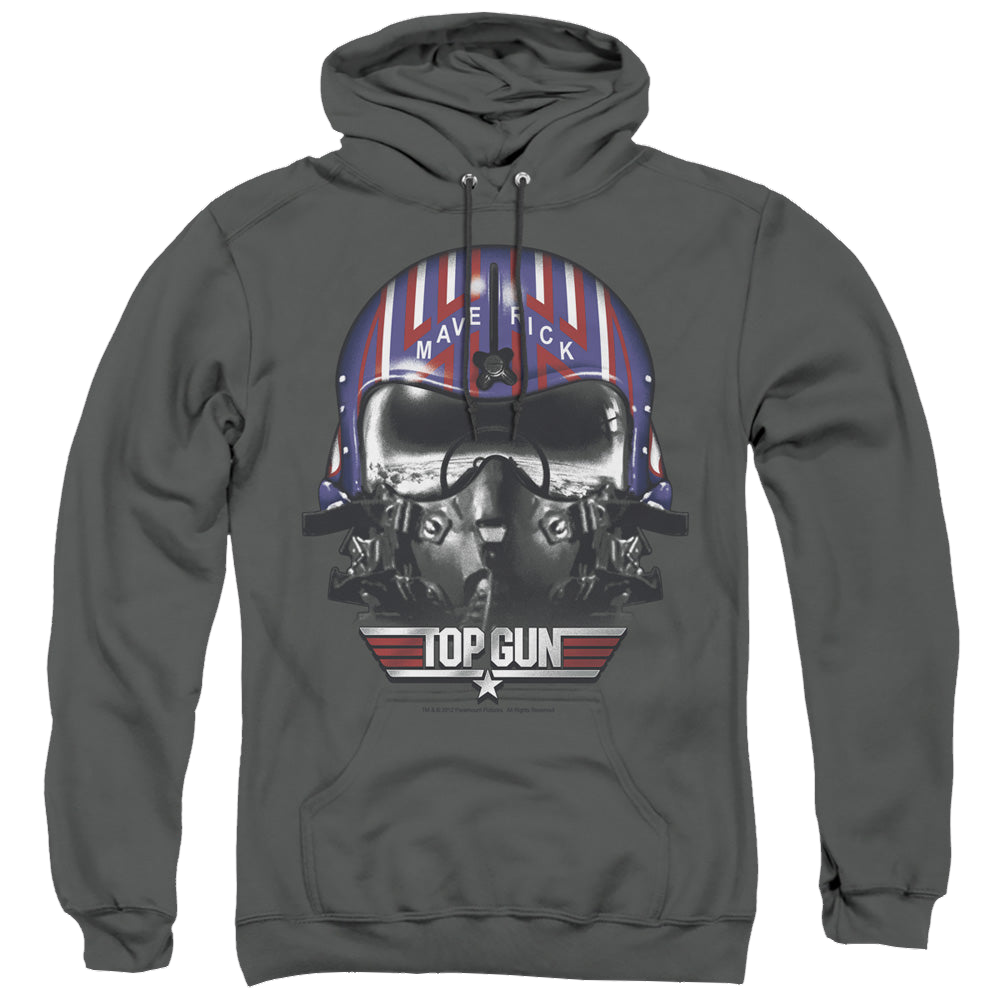 Top Gun Maverick Helmet - Pullover Hoodie Pullover Hoodie Top Gun   
