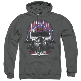 Top Gun Maverick Helmet - Pullover Hoodie Pullover Hoodie Top Gun   