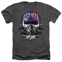 Top Gun Maverick Helmet - Men's Heather T-Shirt Men's Heather T-Shirt Top Gun   