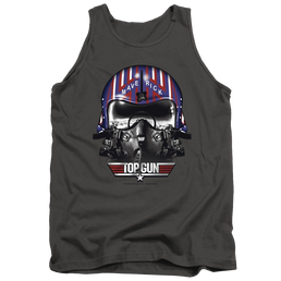 Top Gun Maverick Helmet - Men's Tank Top Men's Tank Top Gun   