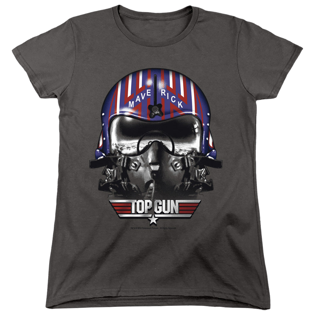 Top Gun Maverick Helmet - Women's T-Shirt Women's T-Shirt Top Gun   