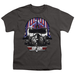 Top Gun Maverick Helmet - Youth T-Shirt Youth T-Shirt (Ages 8-12) Top Gun   